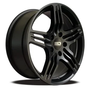 Euro Design – EP4 – Black – 19″x9.5″ 50mm – All weather Wheels – EP41995P5071MB